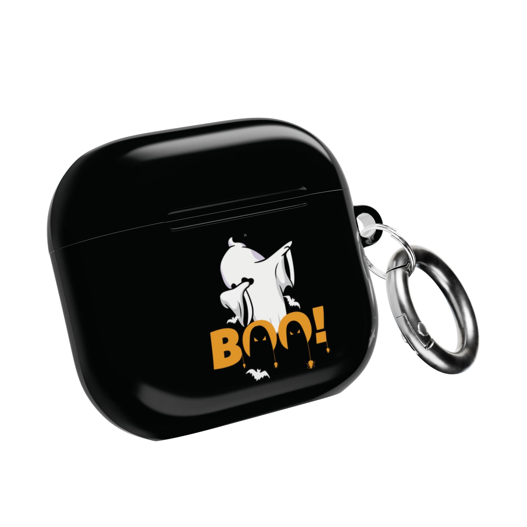 Halloween Ghost AirPod Case — 'Boo!' Protective Silicone Cover