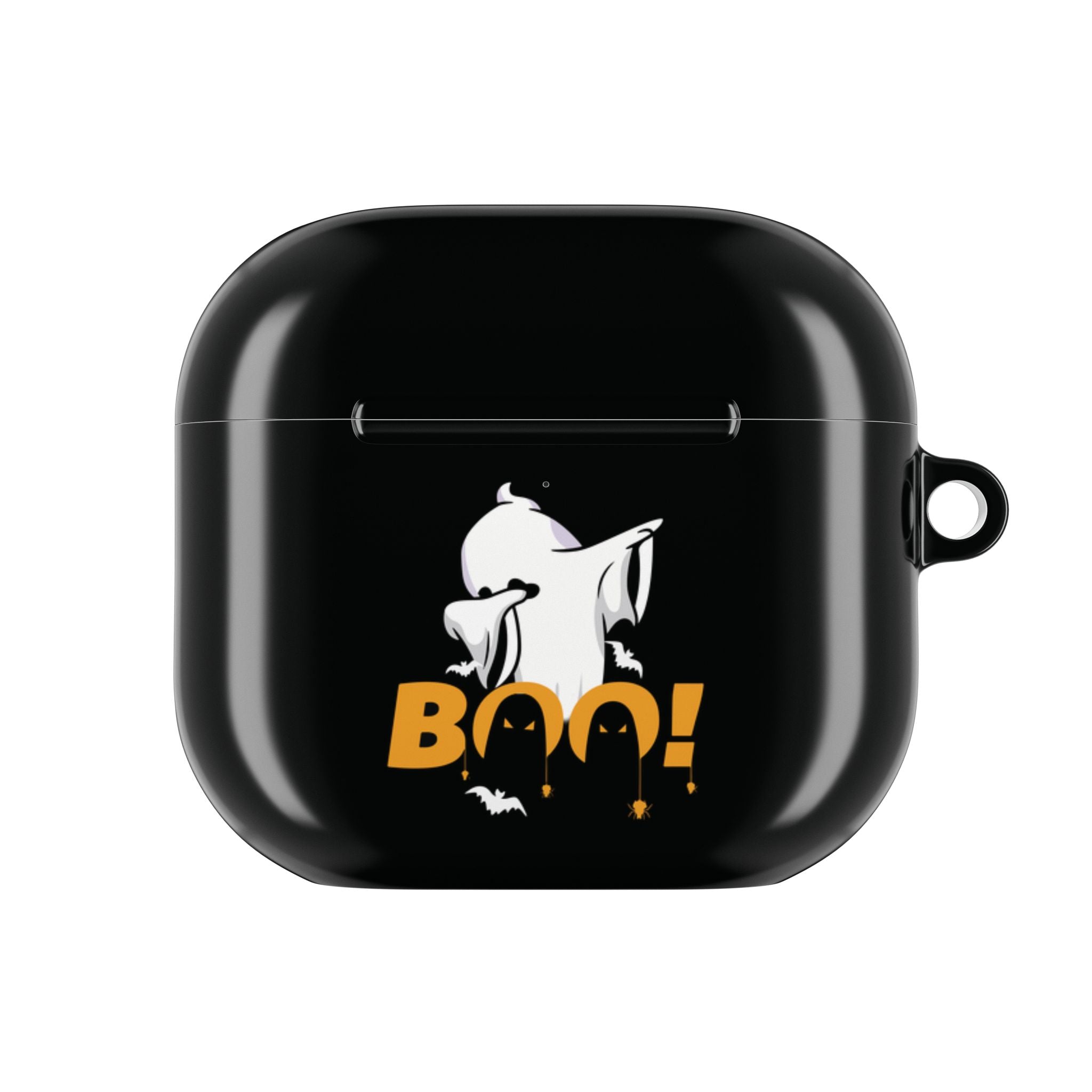 Halloween Ghost AirPod Case — 'Boo!' Protective Silicone Cover